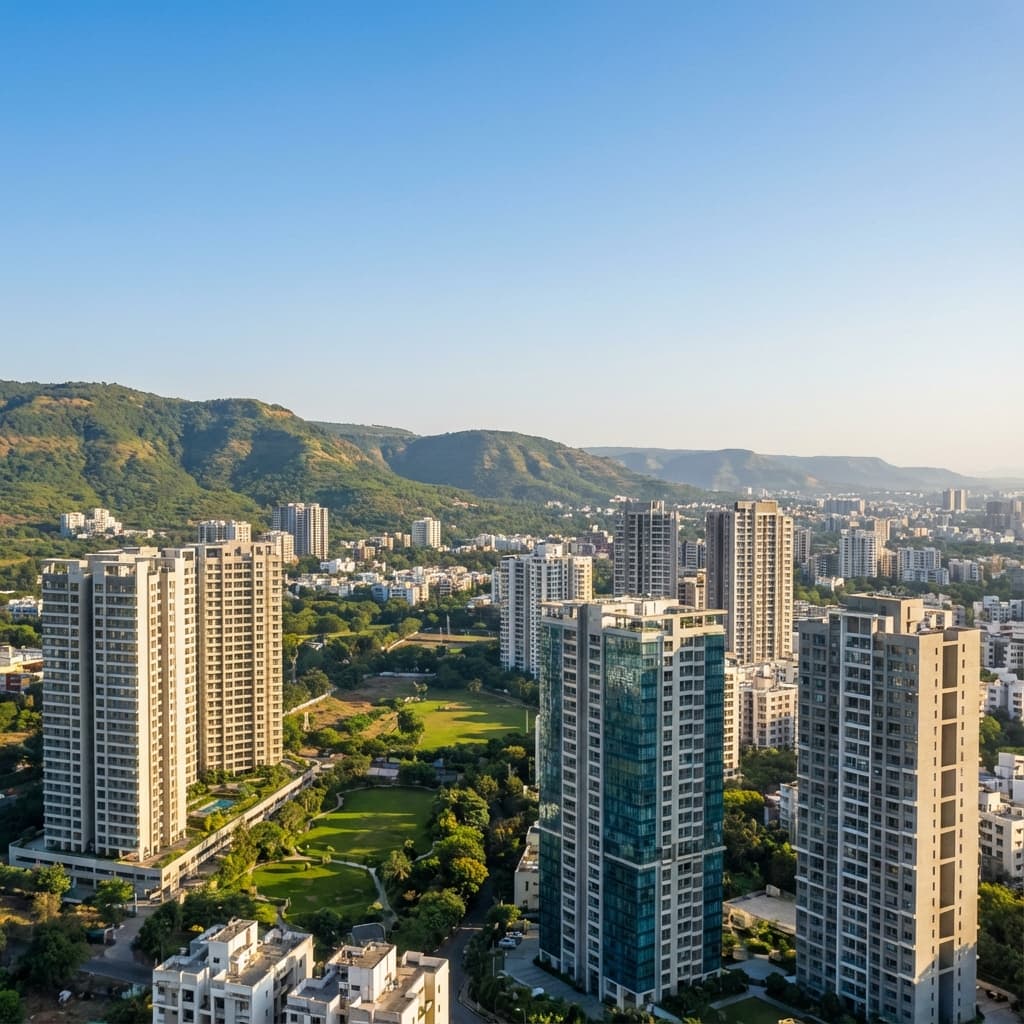 Pune City Skyline